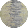 Piper Looms Mayfield Modern AMF704 Pewter Machine Washable Area Rug Round Main Image