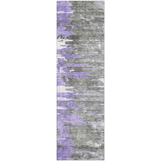 Piper Looms Mayfield Modern AMF704 Purple Machine Washable Area Rug Runner Main Image
