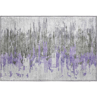 Piper Looms Mayfield Modern AMF704 Purple Machine Washable Area Rug Scatter Main Image