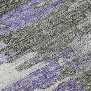 Piper Looms Mayfield Modern AMF704 Purple Machine Washable Area Rug Swatch Image