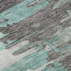 Piper Looms Mayfield Modern AMF704 Teal Machine Washable Area Rug Swatch Image