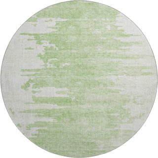Piper Looms Mayfield Modern AMF705 Aloe Machine Washable Area Rug Round Main Image