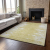 Piper Looms Mayfield Modern AMF705 Gold Machine Washable Area Rug Lifestyle Image Feature