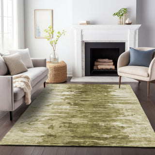 Piper Looms Mayfield Modern AMF705 Mocha Machine Washable Area Rug Lifestyle Image Feature
