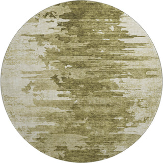 Piper Looms Mayfield Modern AMF705 Mocha Machine Washable Area Rug Round Main Image