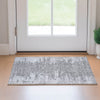 Piper Looms Mayfield Modern AMF705 Silver Machine Washable Area Rug Scatter Lifestyle Image Feature