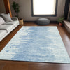 Piper Looms Mayfield Modern AMF705 Sky Machine Washable Area Rug Lifestyle Image Feature