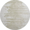 Piper Looms Mayfield Modern AMF705 Taupe Machine Washable Area Rug Round Main Image