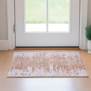 Piper Looms Mayfield Modern AMF705 Terracotta Machine Washable Area Rug Scatter Lifestyle Image Feature