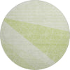 Piper Looms Mayfield Modern AMF706 Aloe Machine Washable Area Rug Round Main Image