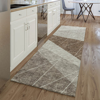 Piper Looms Mayfield Modern AMF706 Gray Machine Washable Area Rug Runner Lifestyle Image Feature