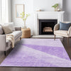 Piper Looms Mayfield Modern AMF706 Lavender Machine Washable Area Rug Lifestyle Image Feature