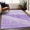 Piper Looms Mayfield Modern AMF706 Lavender Machine Washable Area Rug Lifestyle Image Feature