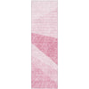 Piper Looms Mayfield Modern AMF706 Pink Machine Washable Area Rug Runner Main Image