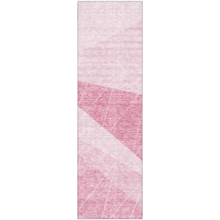 Piper Looms Mayfield Modern AMF706 Pink Machine Washable Area Rug Runner Main Image