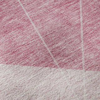Piper Looms Mayfield Modern AMF706 Pink Machine Washable Area Rug Swatch Image