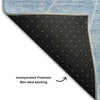 Piper Looms Mayfield Modern AMF706 Sky Machine Washable Area Rug Backing Image