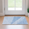 Piper Looms Mayfield Modern AMF706 Sky Machine Washable Area Rug Scatter Lifestyle Image Feature