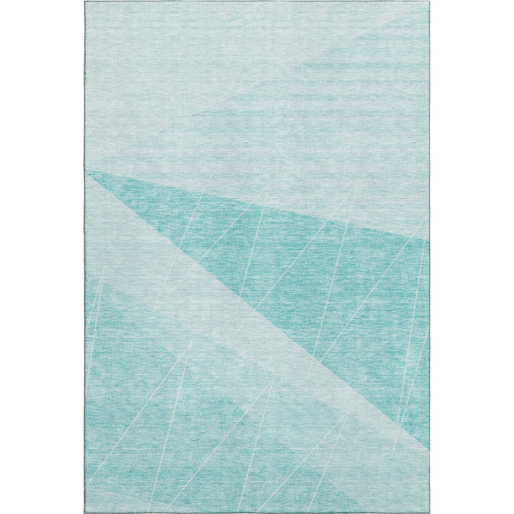 Piper Looms Mayfield Modern AMF706 Teal Machine Washable Area Rug main image