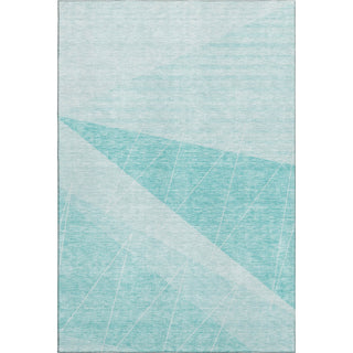 Piper Looms Mayfield Modern AMF706 Teal Machine Washable Area Rug main image