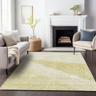 Piper Looms Mayfield Modern AMF706 Wheat Machine Washable Area Rug Lifestyle Image Feature