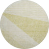 Piper Looms Mayfield Modern AMF706 Wheat Machine Washable Area Rug Round Main Image