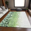 Piper Looms Mayfield Abstract AMF707 Aloe Machine Washable Area Rug Lifestyle Image Feature