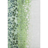 Piper Looms Mayfield Abstract AMF707 Aloe Machine Washable Area Rug main image