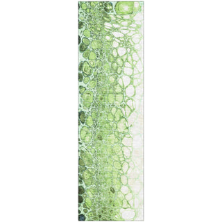 Piper Looms Mayfield Abstract AMF707 Aloe Machine Washable Area Rug Runner Main Image