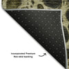 Piper Looms Mayfield Abstract AMF707 Beige Machine Washable Area Rug Backing Image