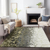 Piper Looms Mayfield Abstract AMF707 Beige Machine Washable Area Rug Lifestyle Image Feature
