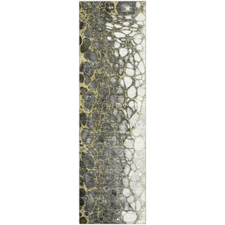 Piper Looms Mayfield Abstract AMF707 Beige Machine Washable Area Rug Runner Main Image