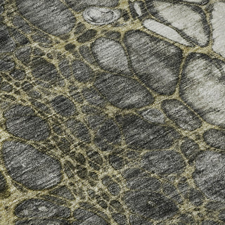 Piper Looms Mayfield Abstract AMF707 Beige Machine Washable Area Rug Swatch Image