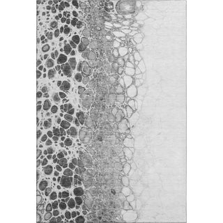 Piper Looms Mayfield Abstract AMF707 Gray Machine Washable Area Rug main image