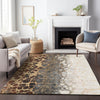 Piper Looms Mayfield Abstract AMF707 Ivory Machine Washable Area Rug Lifestyle Image Feature