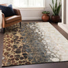 Piper Looms Mayfield Abstract AMF707 Ivory Machine Washable Area Rug Lifestyle Image Feature
