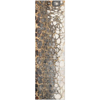 Piper Looms Mayfield Abstract AMF707 Ivory Machine Washable Area Rug Runner Main Image