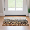 Piper Looms Mayfield Abstract AMF707 Ivory Machine Washable Area Rug Scatter Lifestyle Image Feature