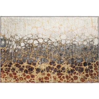 Piper Looms Mayfield Abstract AMF707 Ivory Machine Washable Area Rug Scatter Main Image