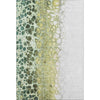 Piper Looms Mayfield Abstract AMF707 Olive Machine Washable Area Rug main image