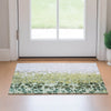Piper Looms Mayfield Abstract AMF707 Olive Machine Washable Area Rug Scatter Lifestyle Image Feature