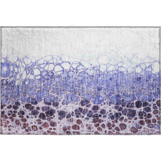 Piper Looms Mayfield Abstract AMF707 Purple Machine Washable Area Rug Scatter Main Image