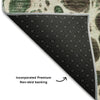 Piper Looms Mayfield Abstract AMF707 Salmon Machine Washable Area Rug Backing Image