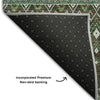 Piper Looms Mayfield Boho AMF708 Brown Machine Washable Area Rug Backing Image