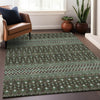 Piper Looms Mayfield Boho AMF708 Brown Machine Washable Area Rug Lifestyle Image Feature