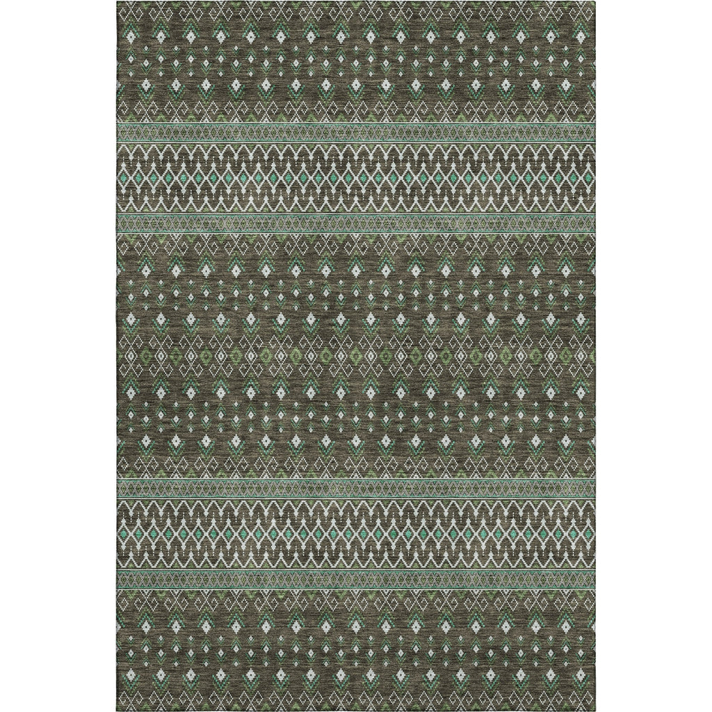 Piper Looms Mayfield Boho AMF708 Brown Machine Washable Area Rug main image