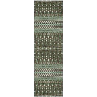 Piper Looms Mayfield Boho AMF708 Brown Machine Washable Area Rug Runner Main Image