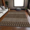 Piper Looms Mayfield Boho AMF708 Chocolate Machine Washable Area Rug Lifestyle Image Feature