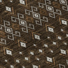 Piper Looms Mayfield Boho AMF708 Chocolate Machine Washable Area Rug Swatch Image