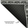 Piper Looms Mayfield Boho AMF708 Gray Machine Washable Area Rug Backing Image
